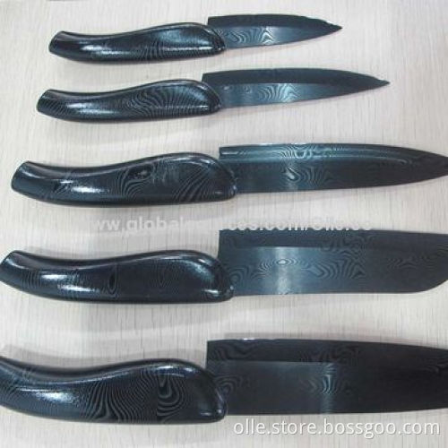 Damascus Ceramic Knife